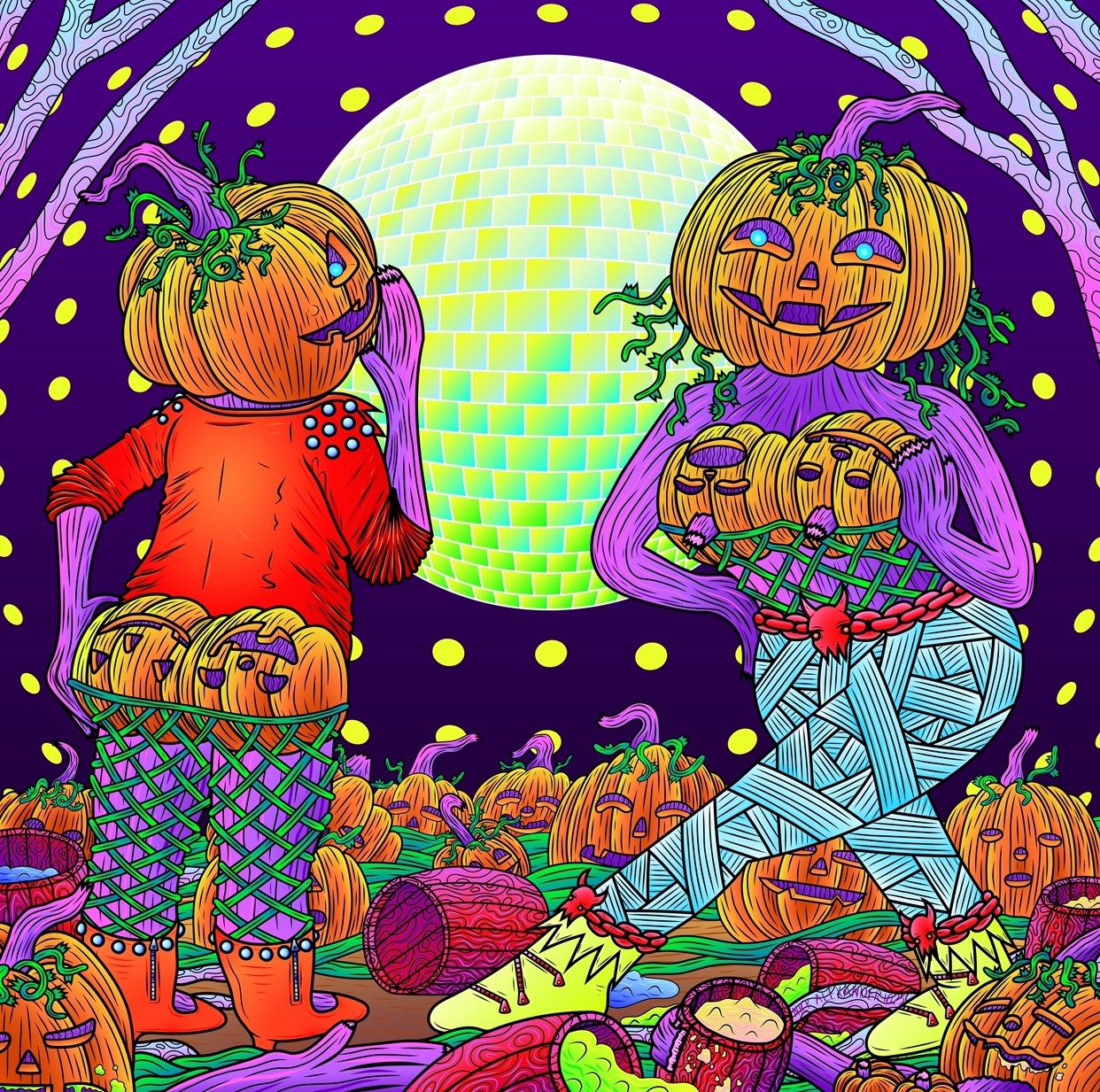 Pumpkin Spice Halloqueens