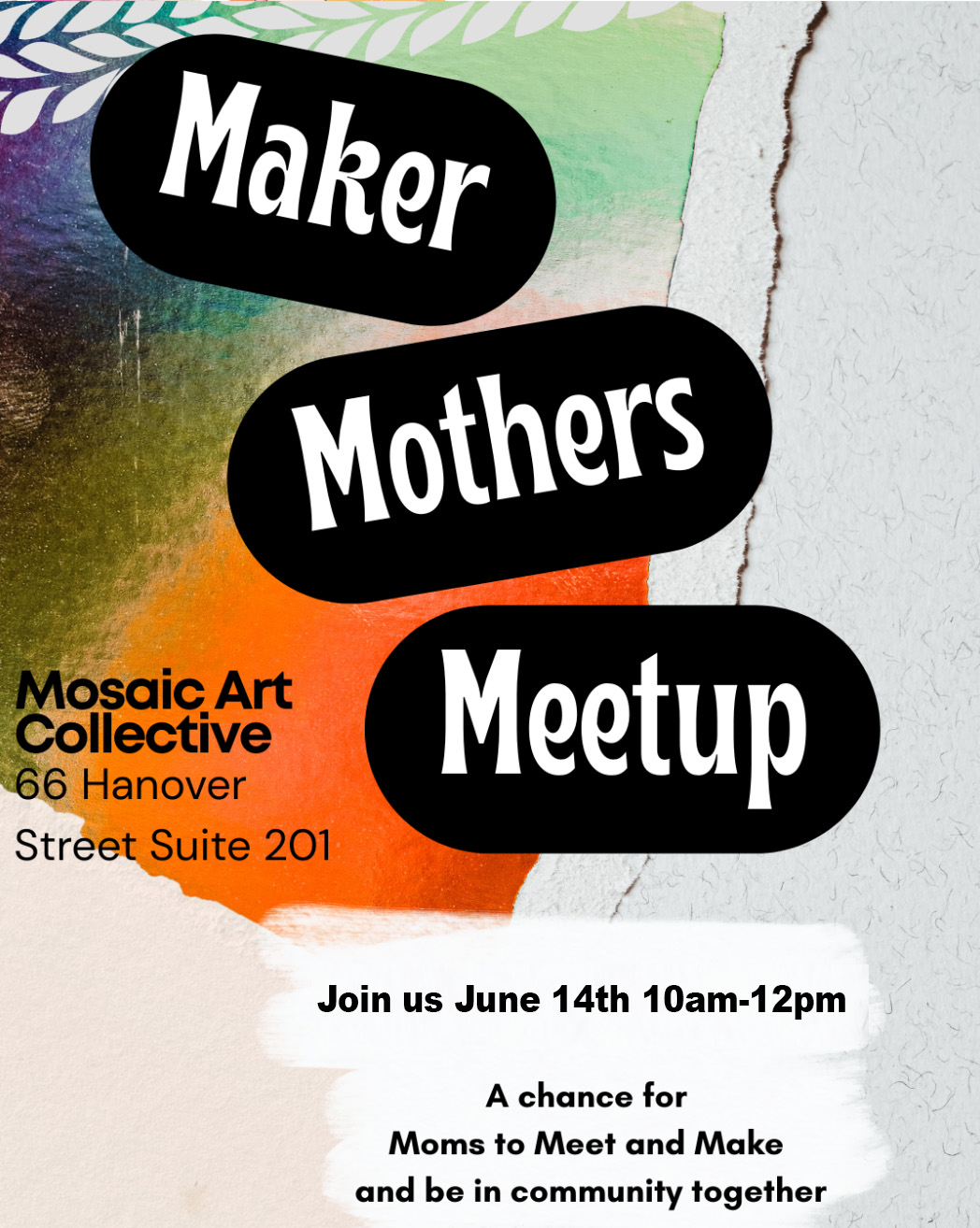 Maker Mothers Meetup